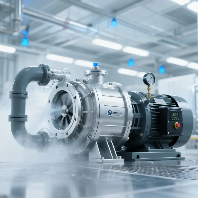 Низкий вакуум Водокольцевой насос.1