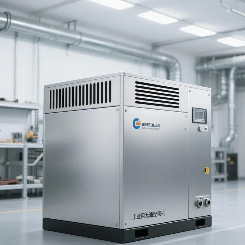 Промышленный безмасляный воздушный компрессор.1